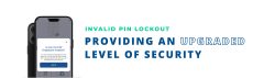 Banner for Invalid PIN lockout